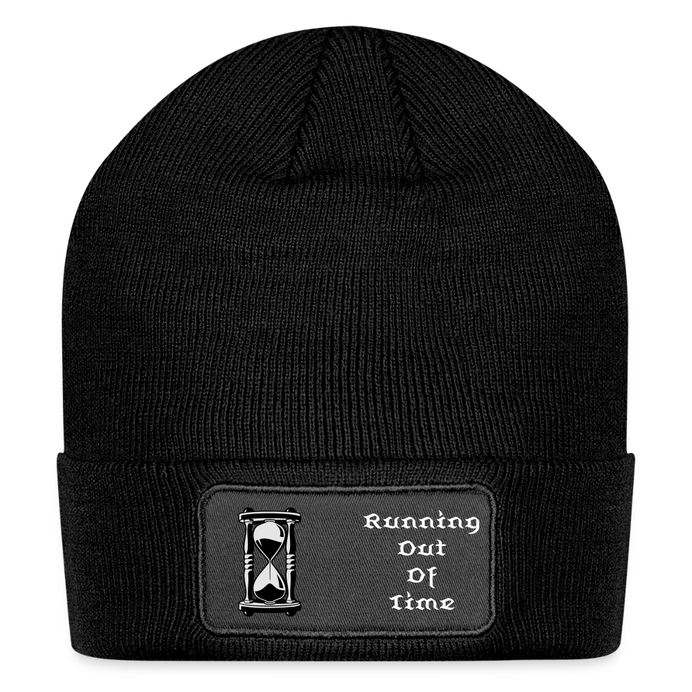 Patch Beanie - black