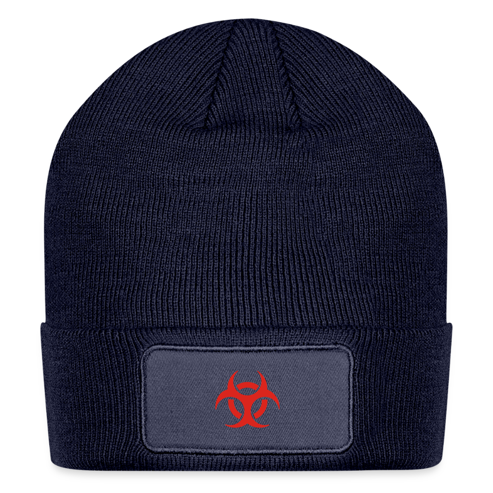 Patch Beanie - navy