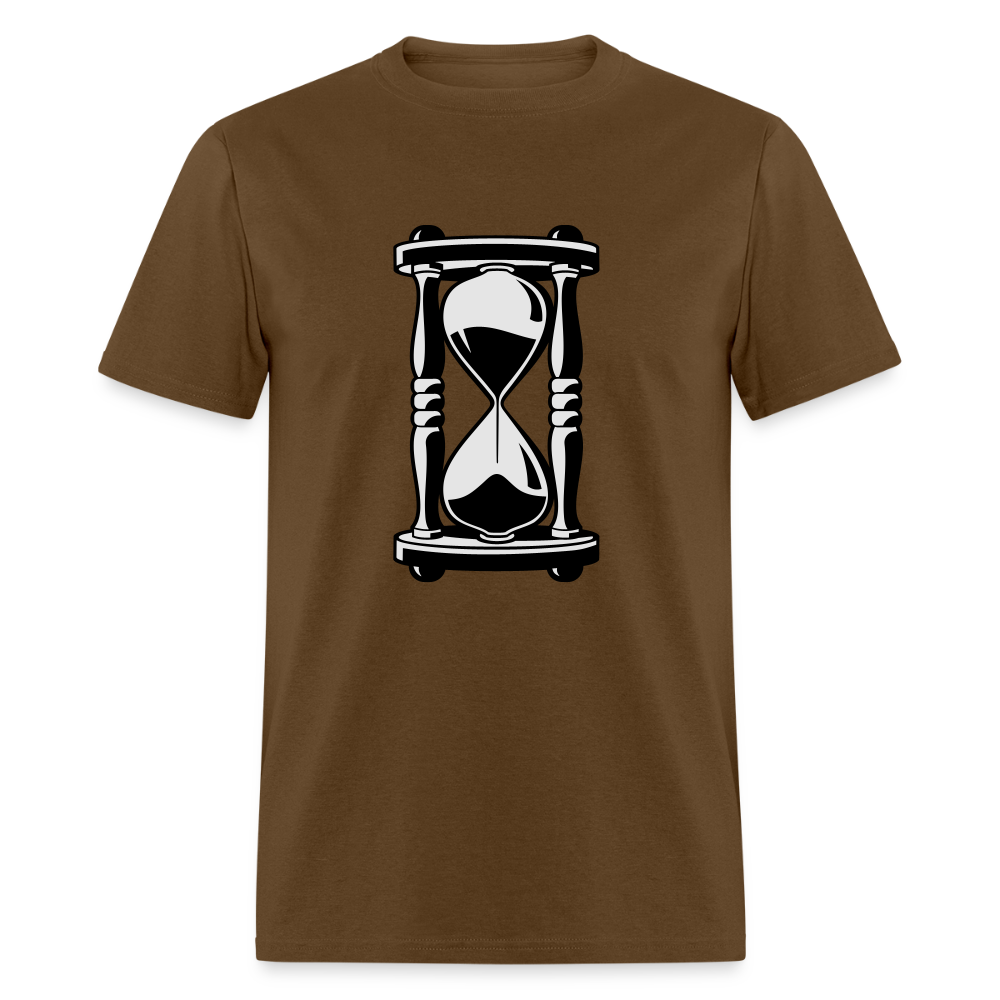 Running out of time (Classic T-Shirt - brown