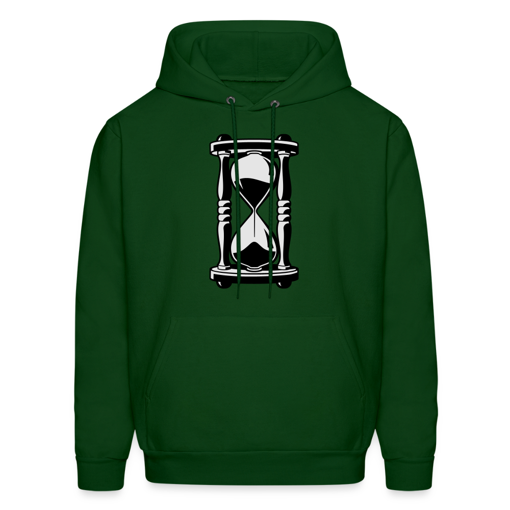 Running out of time (men's Hoodie - forest green