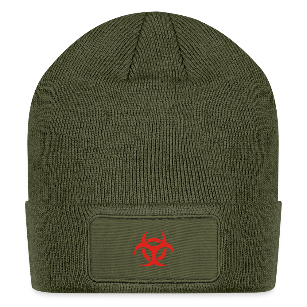 Patch Beanie - olive