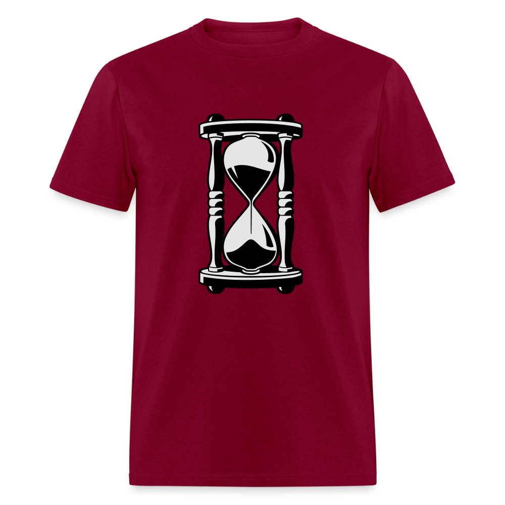 Running out of time (Classic T-Shirt - burgundy