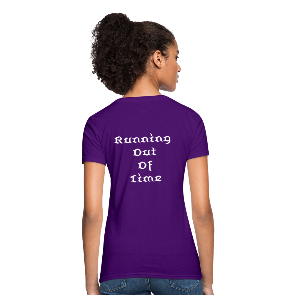 Running out of time (Women's T-Shirt - purple