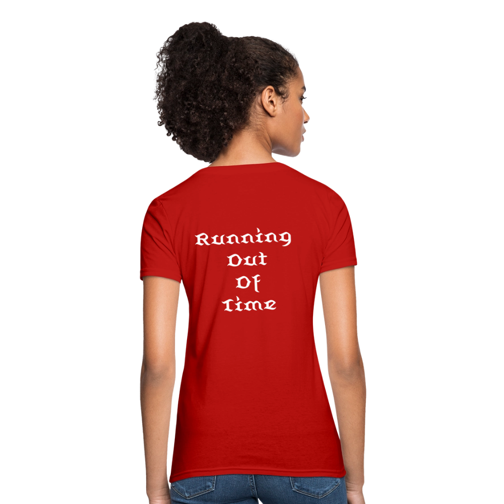 Running out of time (Women's T-Shirt - red