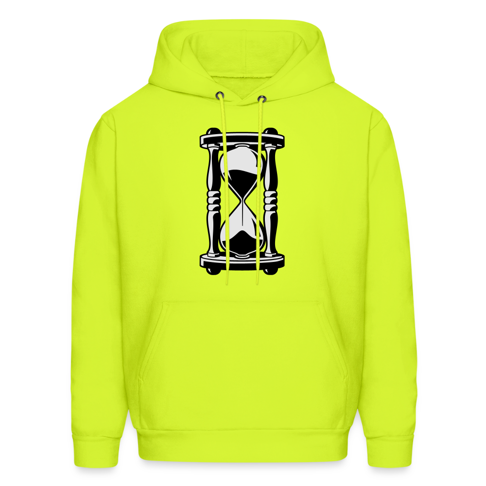 Running out of time (men's Hoodie - safety green