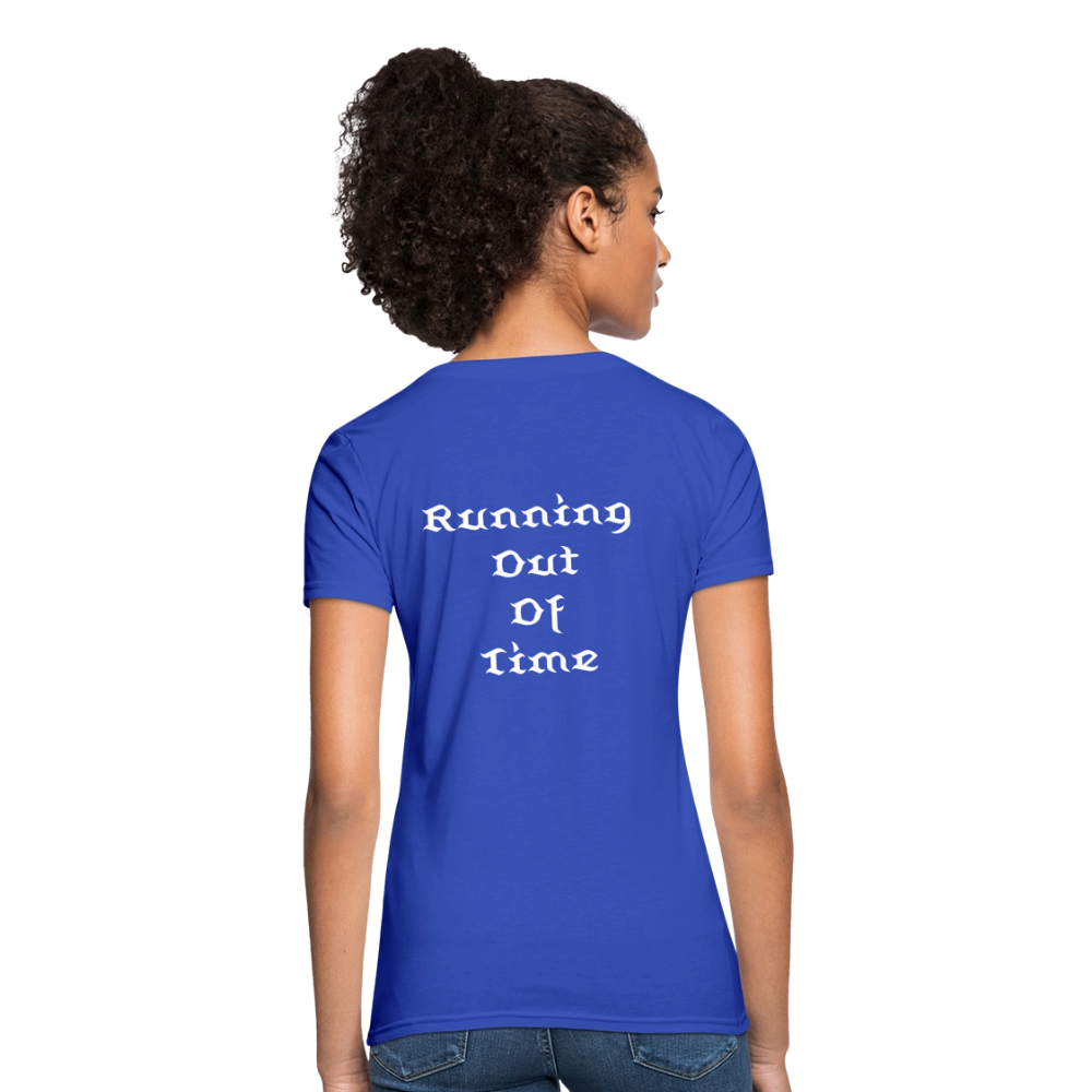 Running out of time (Women's T-Shirt - royal blue