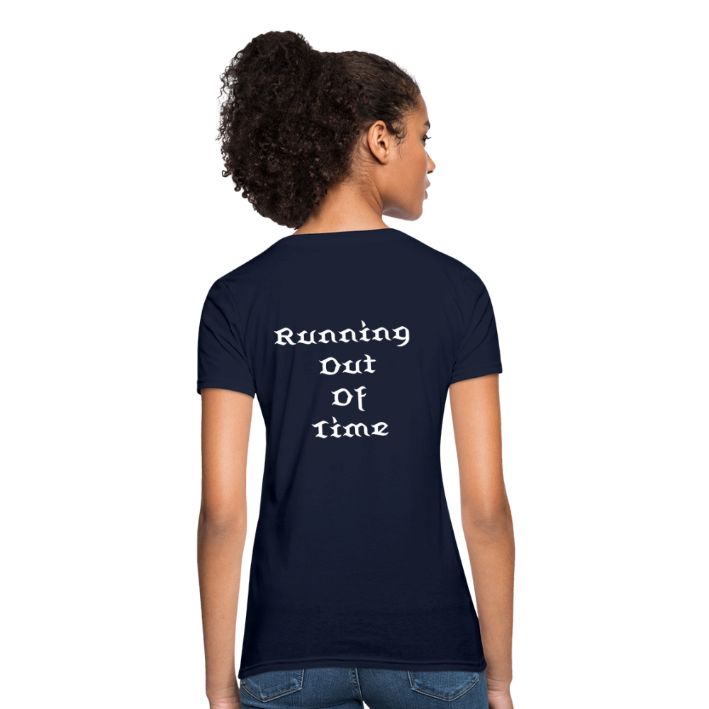 Running out of time (Women's T-Shirt - navy