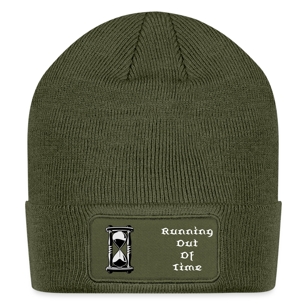 Patch Beanie - olive