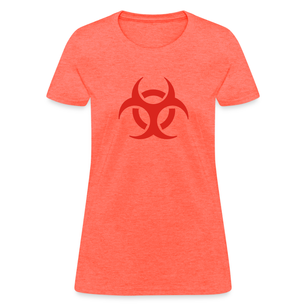 Women's T-Shirt - heather coral