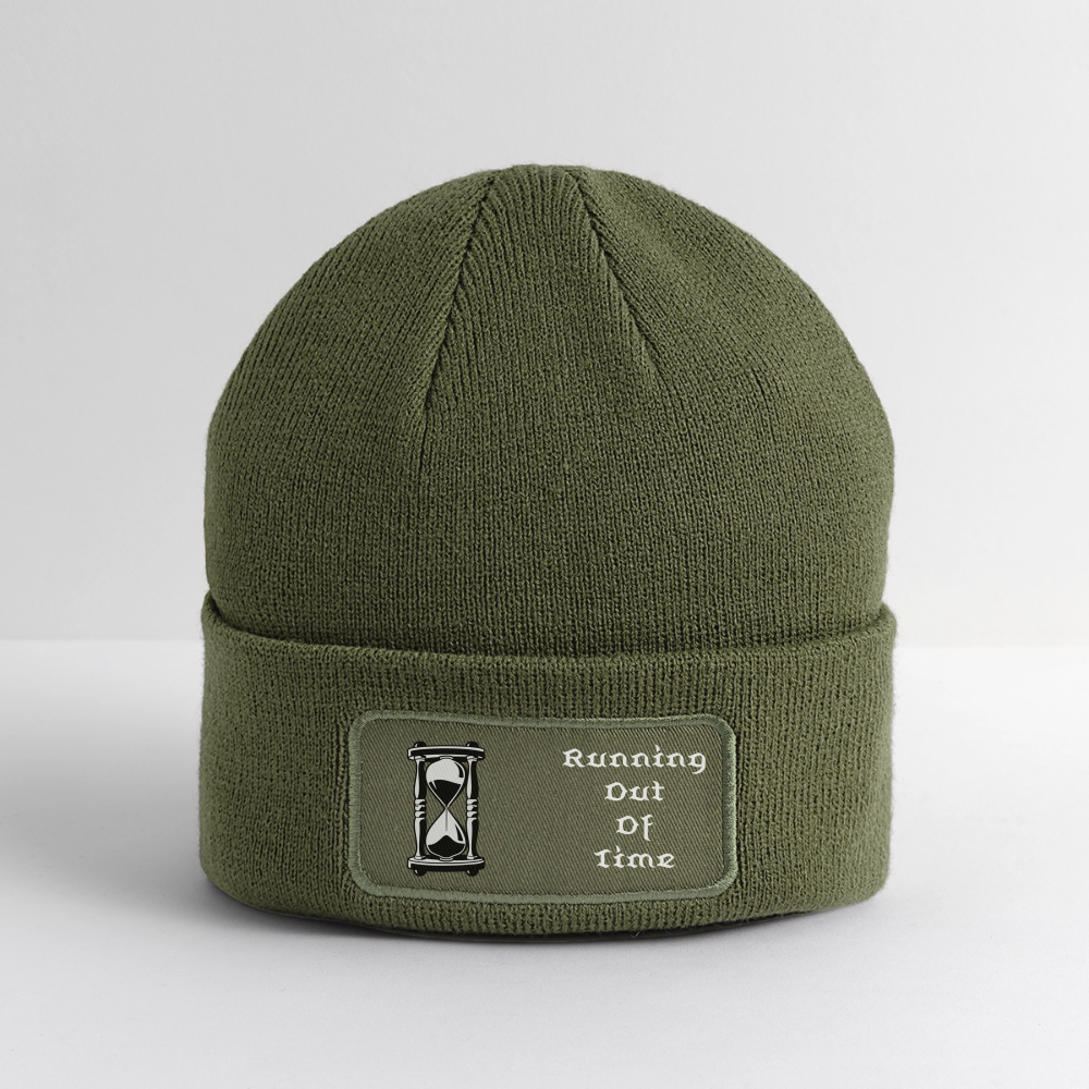 Patch Beanie - olive