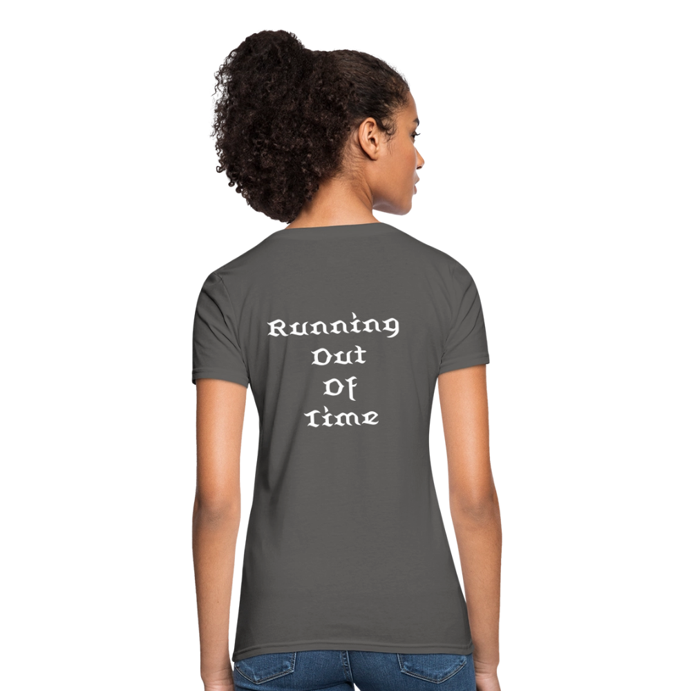 Running out of time (Women's T-Shirt - charcoal