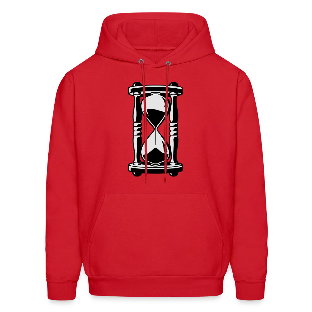 Running out of time (men's Hoodie - red