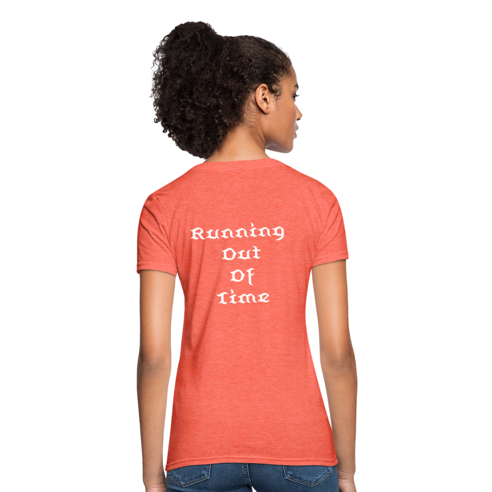 Running out of time (Women's T-Shirt - heather coral