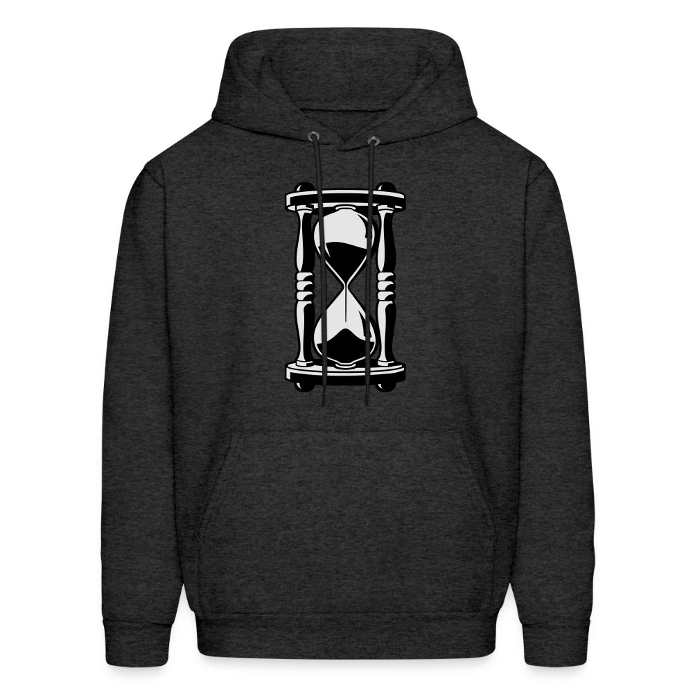 Running out of time (men's Hoodie - charcoal grey