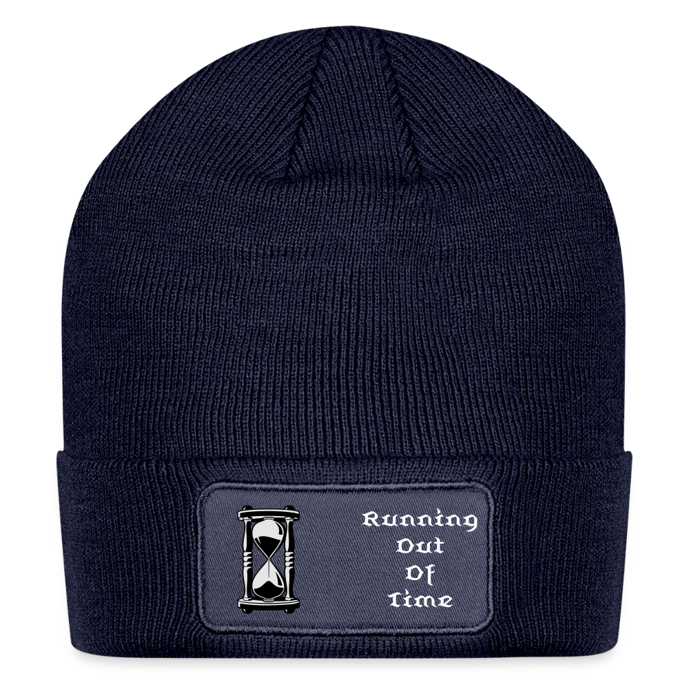 Patch Beanie - navy