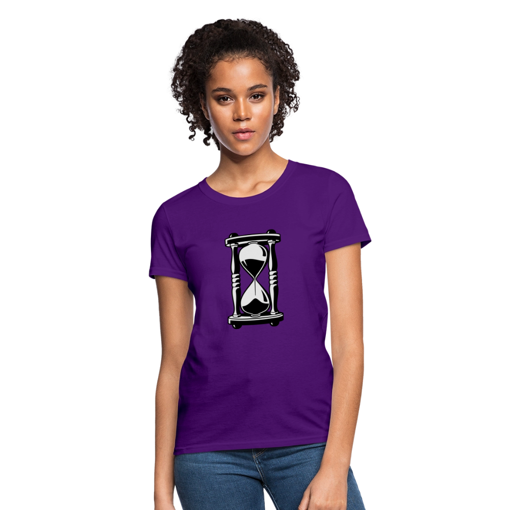 Running out of time (Women's T-Shirt - purple