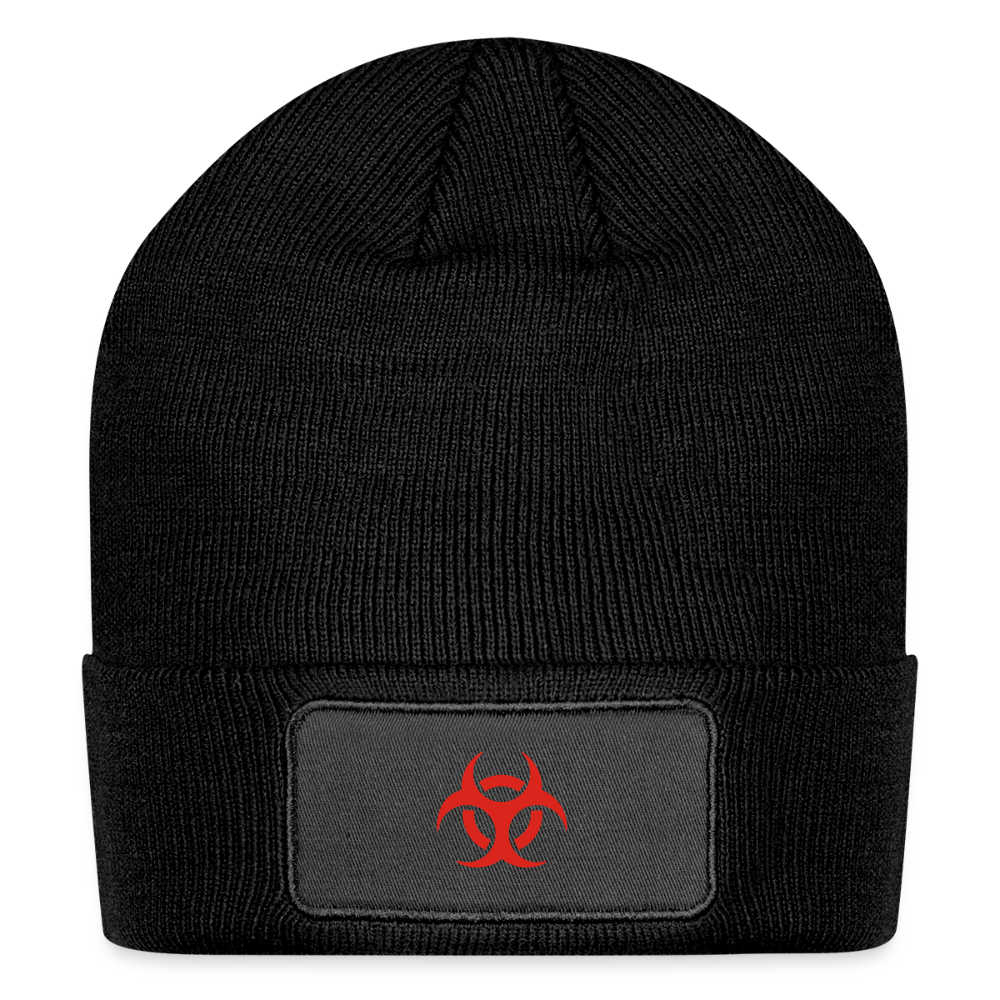 Patch Beanie - black